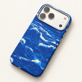RAYFER Wave MagSafe Case — Blue — studio photograph