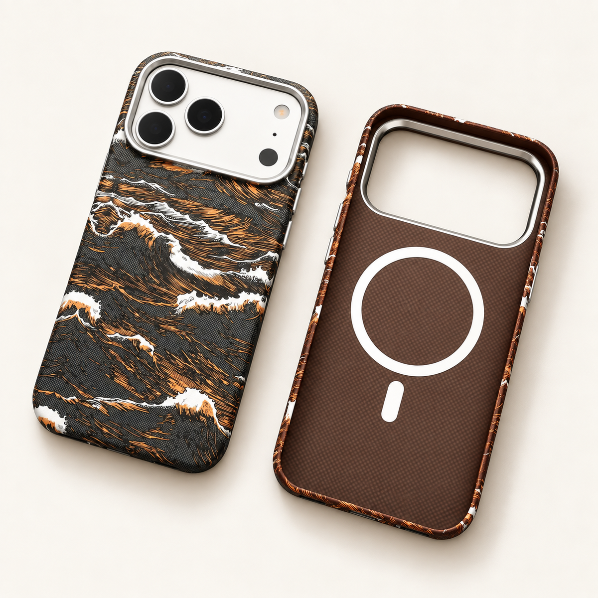 RAYFER Wave MagSafe Case — MagSafe interior — studio photograph